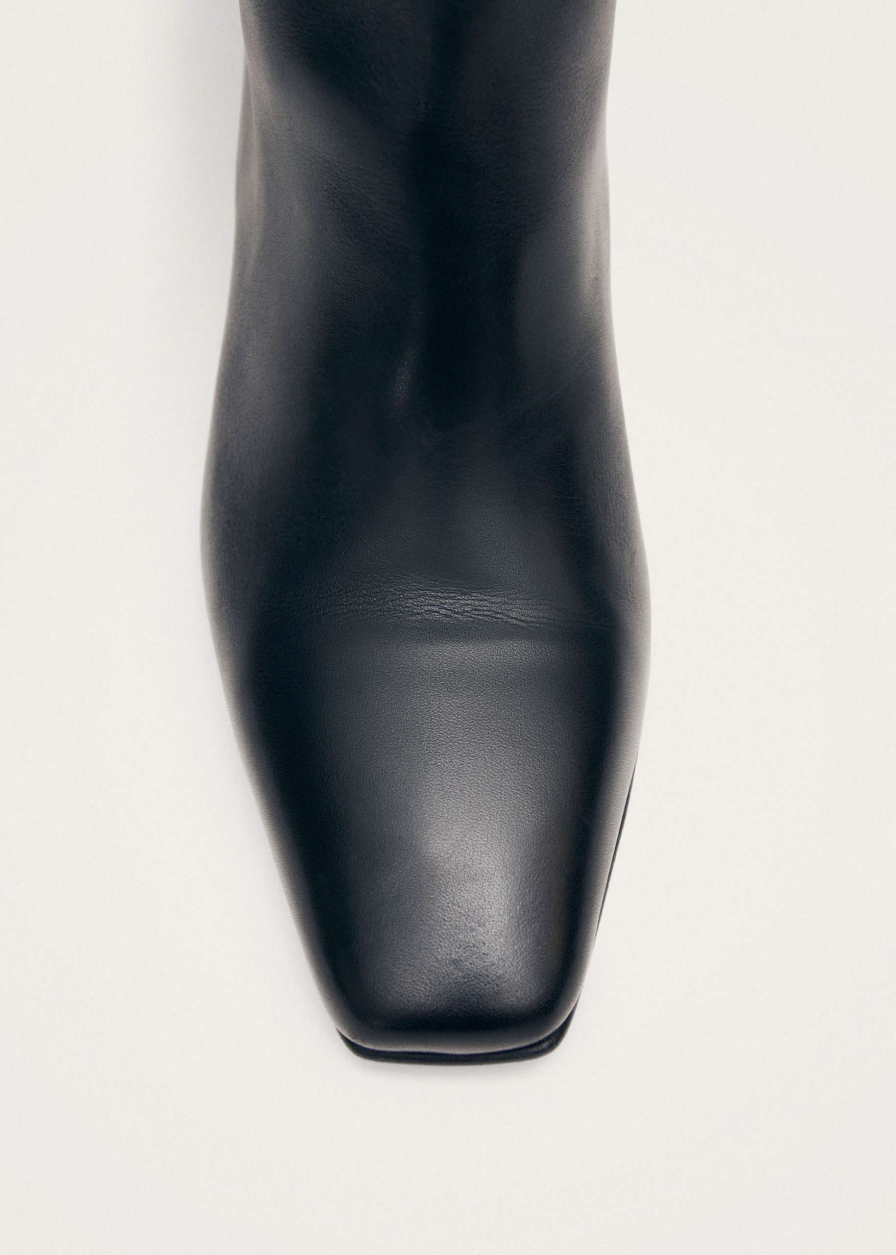 Kalila Black Leather Boots - Image 6