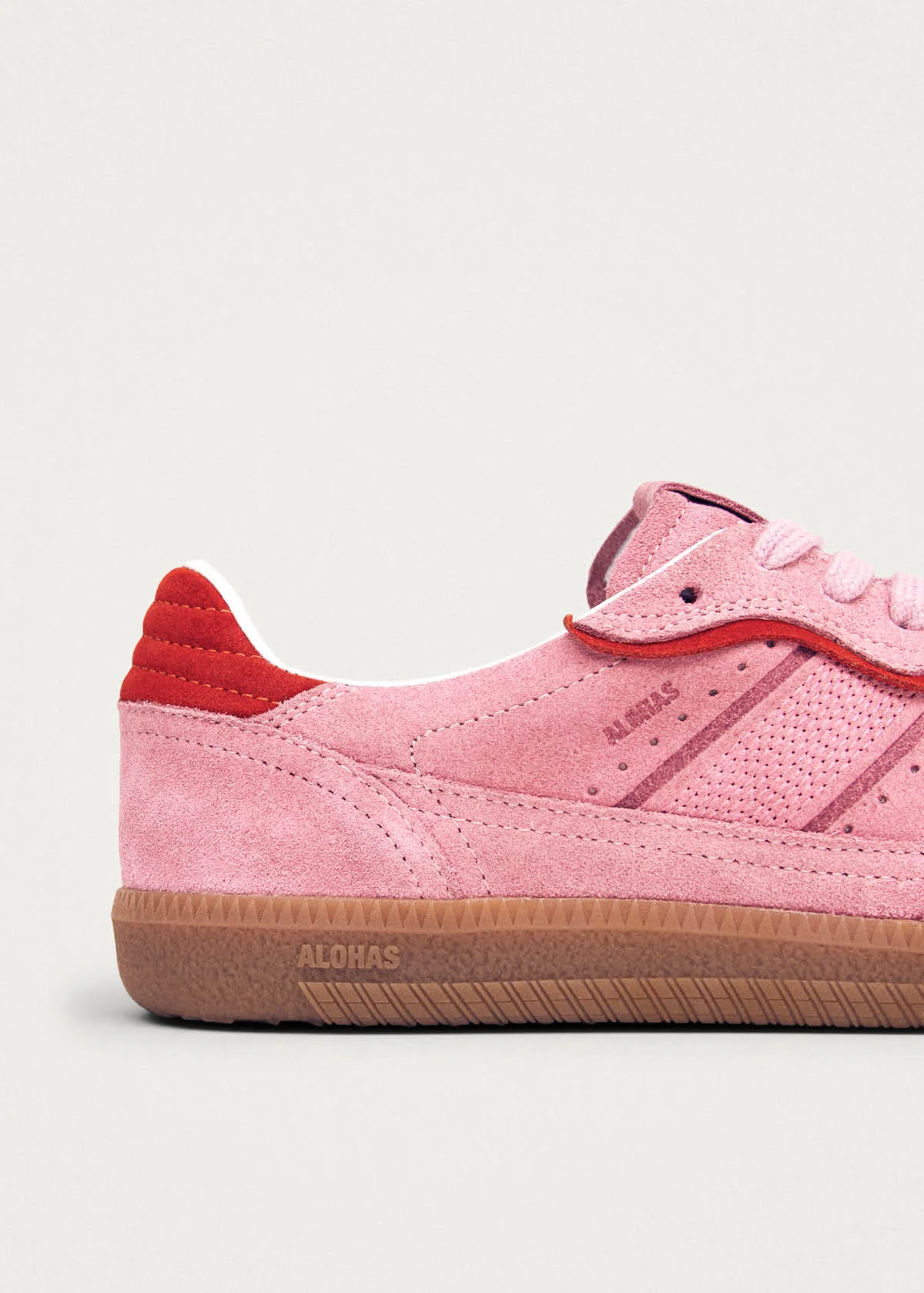 Tb.490 Rife Sea Pink Leather Sneakers - Image 7