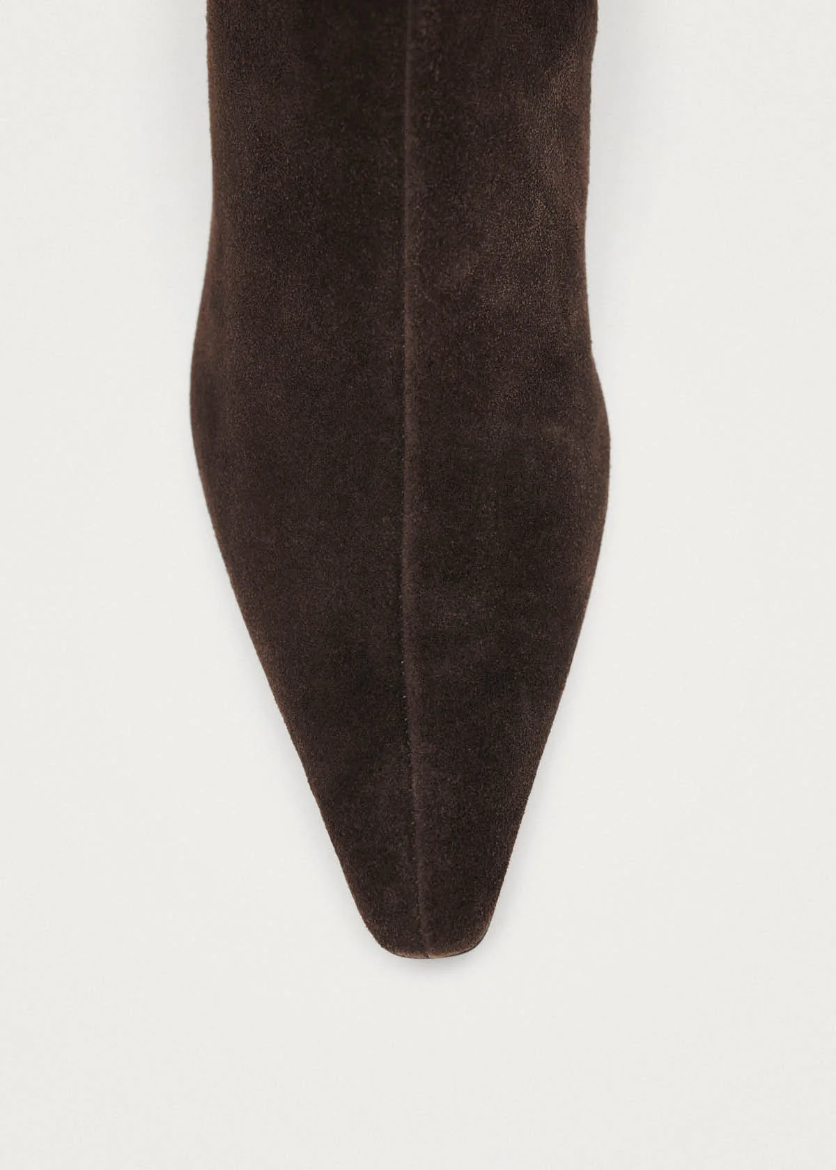 Ambar Suede Brown Leather Ankle Boots - Image 6