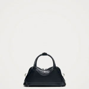Hilma Mini Black Leather Bag