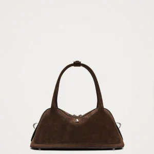 Hilma Suede Brown Leather Bag