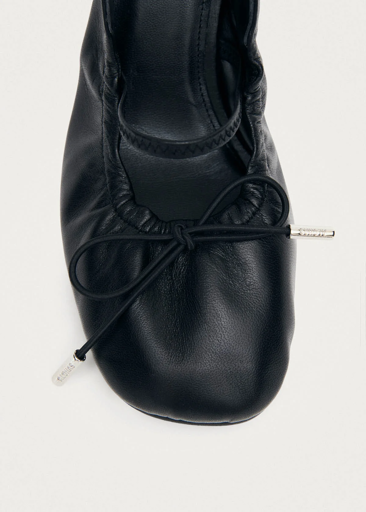 Marly Black Leather Pumps - Image 6