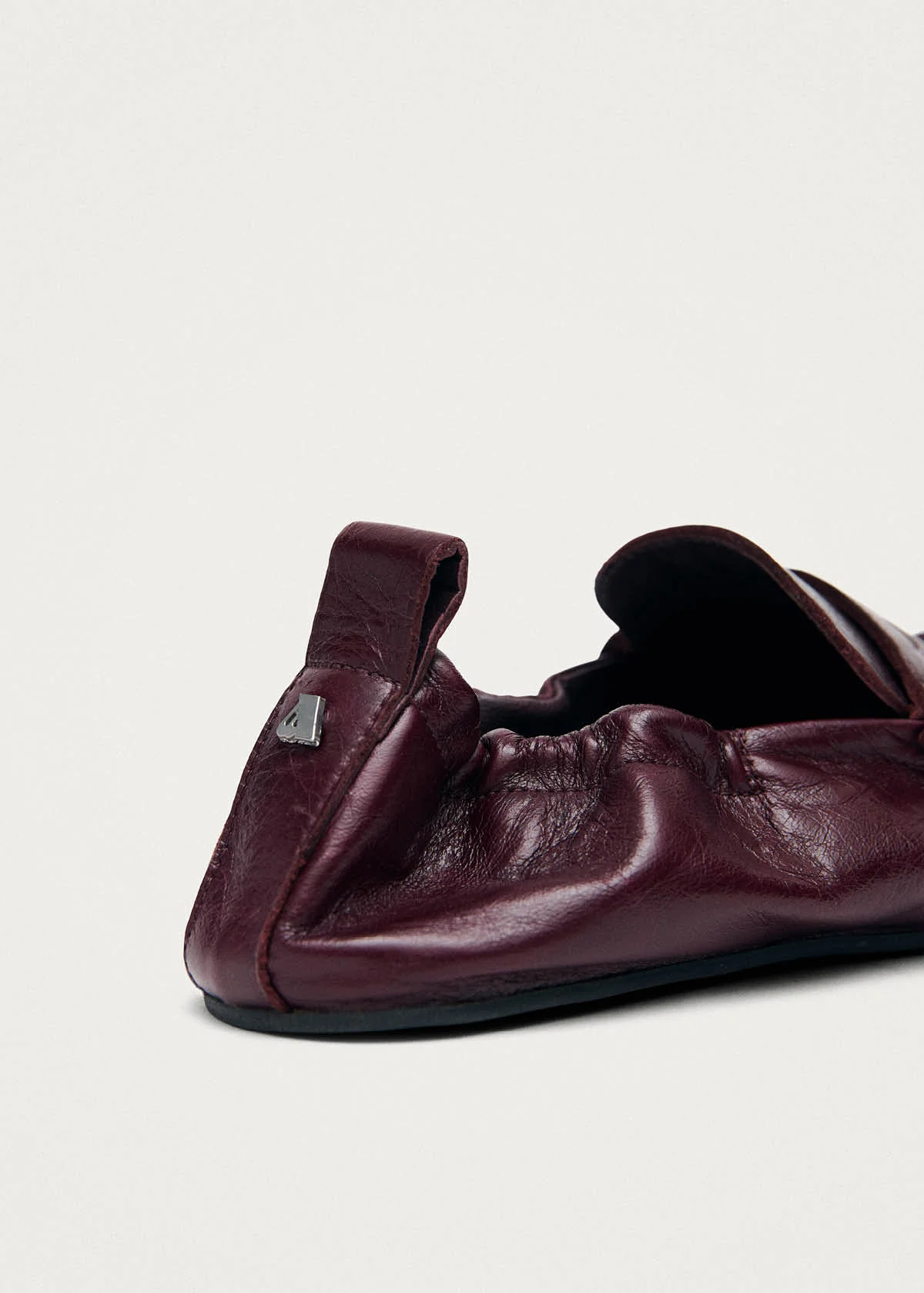 Sage Burgundy Leather Loafers - Image 7