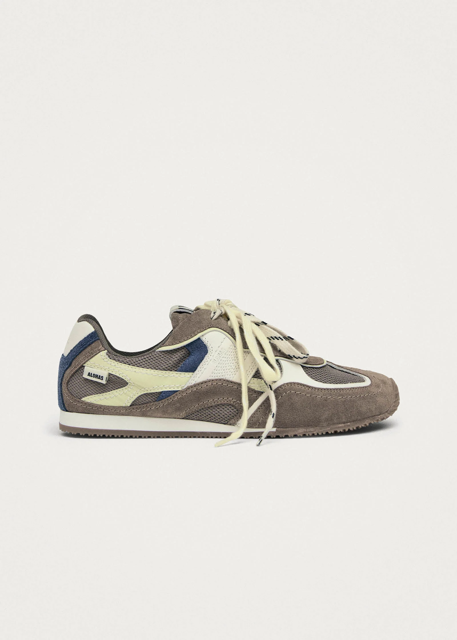 Tb.33 Taupe Leather Sneakers