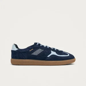Tb.490 Rife Blue Tones Leather Sneakers