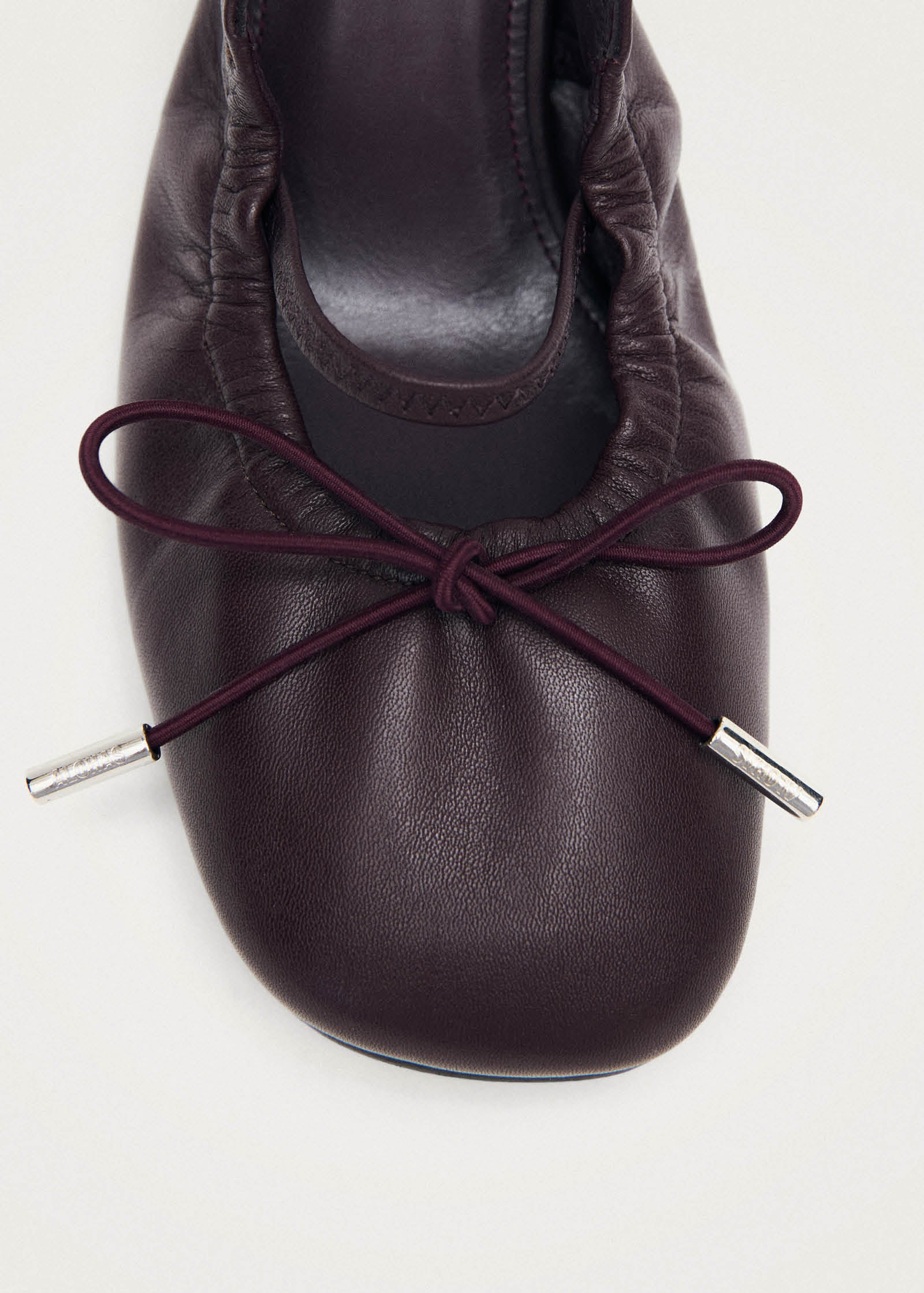 Marly Burgundy Leather Pumps - Image 6