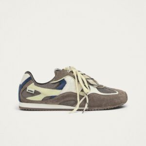 Tb.33 Taupe Leather Sneakers