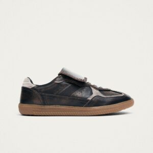 Tb.490 Club Vinyl Vintage Effect Brown Leather Sneakers