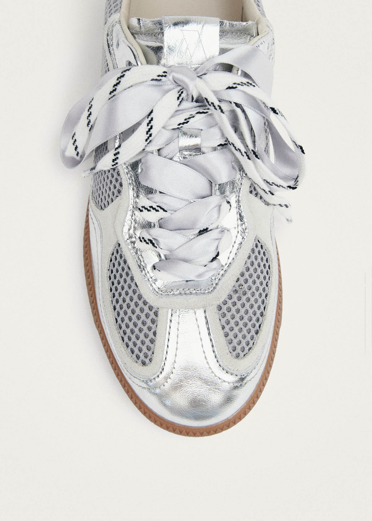 Tb.490 Mesh Silver Sneakers - Image 6