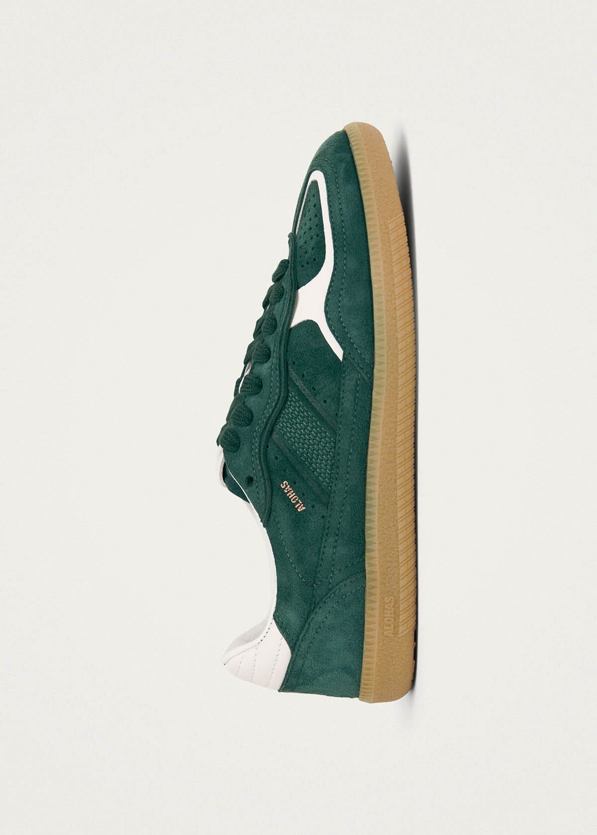 Tb.490 Rife Forest Green Leather Sneakers - Image 4