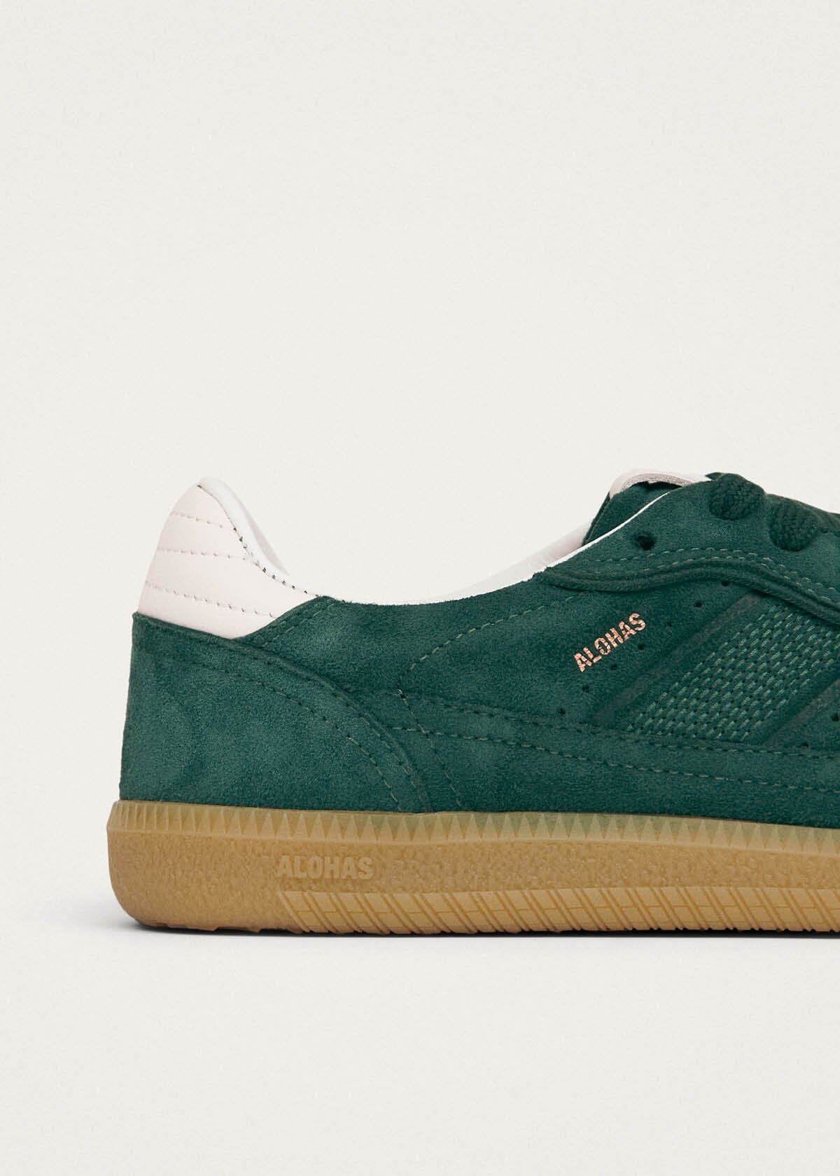 Tb.490 Rife Forest Green Leather Sneakers - Image 7