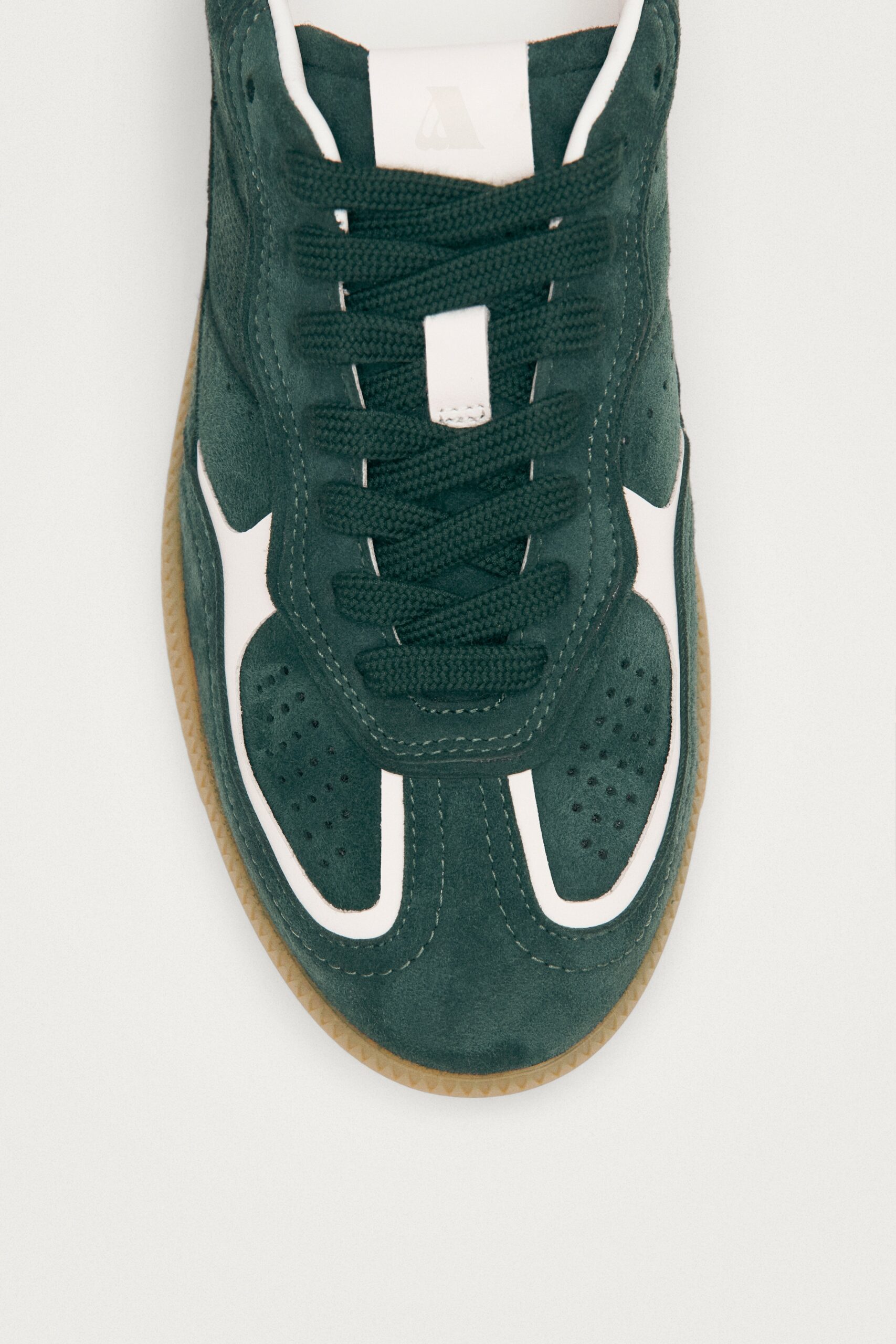 Tb.490 Rife Forest Green Leather Sneakers - Image 6